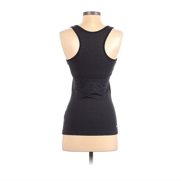 The Northface , Active Tank Top,  Black and Grey Striped , Size‎ Small - Picture 2 of 8
